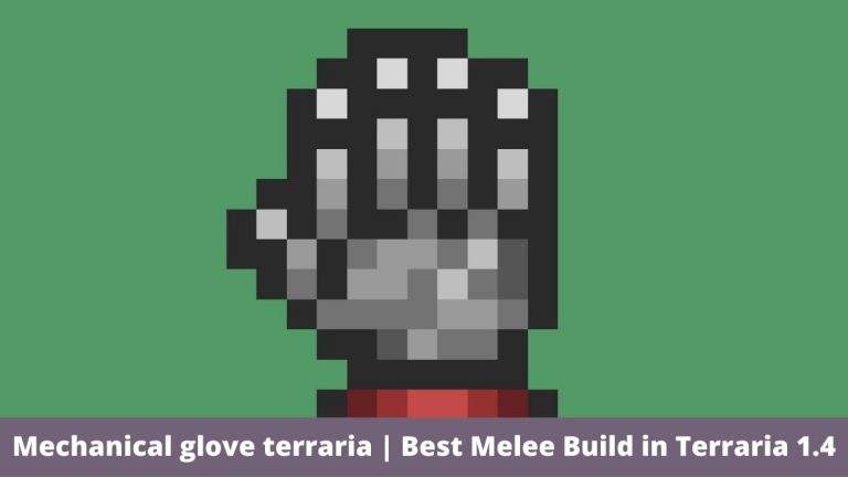 Mechanical glove terraria | Best Melee Build in Terraria 1.4