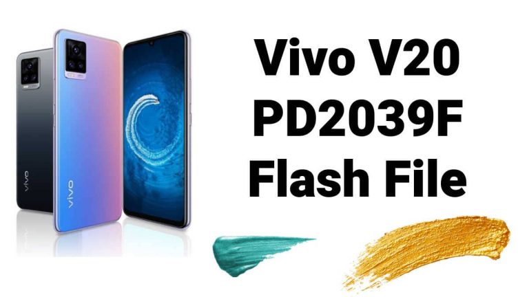 Vivo V20 PD2039F Flash File (official Firmware)