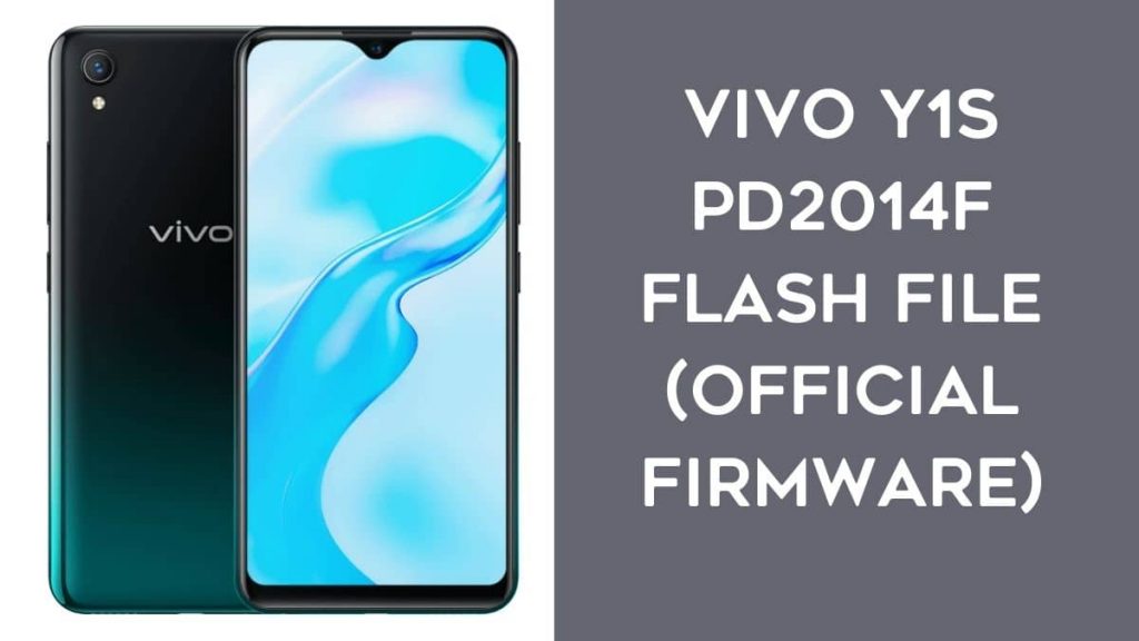 Vivo Y1s PD2014F Flash File (official Firmware)