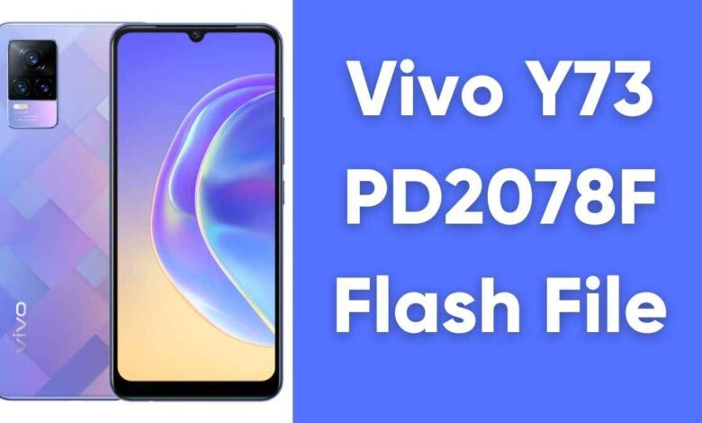 Vivo Y73 PD2078F Flash File