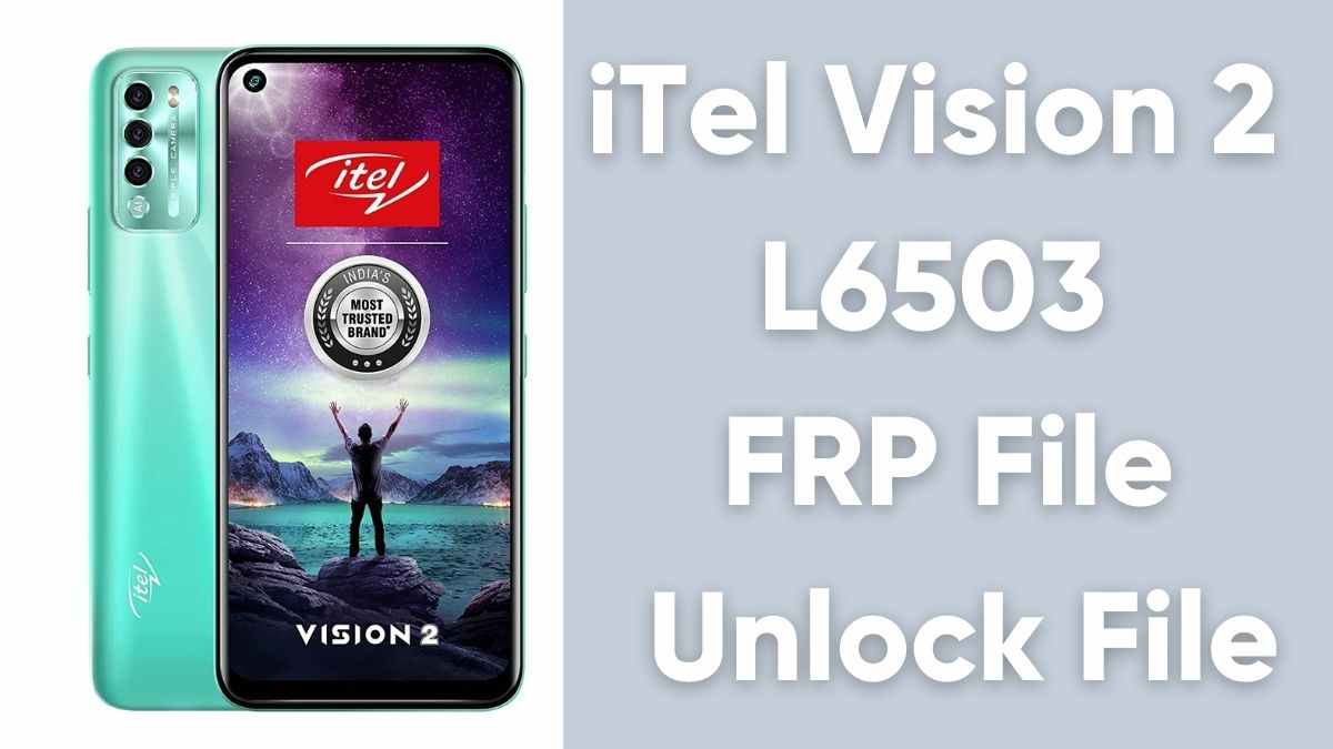 iTel Vision 2 L6503 FRP File Unlock File Tested Using SPD Tool