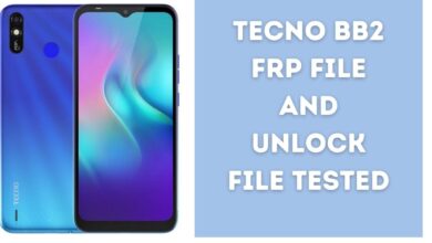 Tecno BB2 FRP File and Unlock File Tested by SP Flash Tool