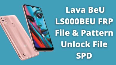 Lava BeU LS000BEU FRP File & Pattern Unlock File SPD