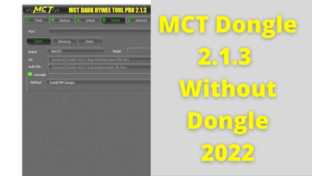 MCT Dongle 2.1.3 Without Dongle Working 100% 2024