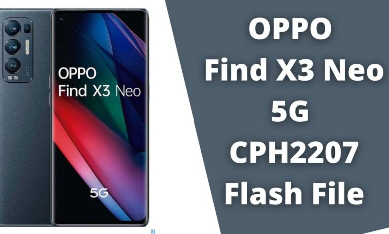 OPPO Find X3 Neo 5G CPH2207 Flash File