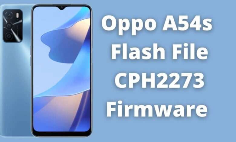 Oppo A54s Flash File CPH2273 Firmware