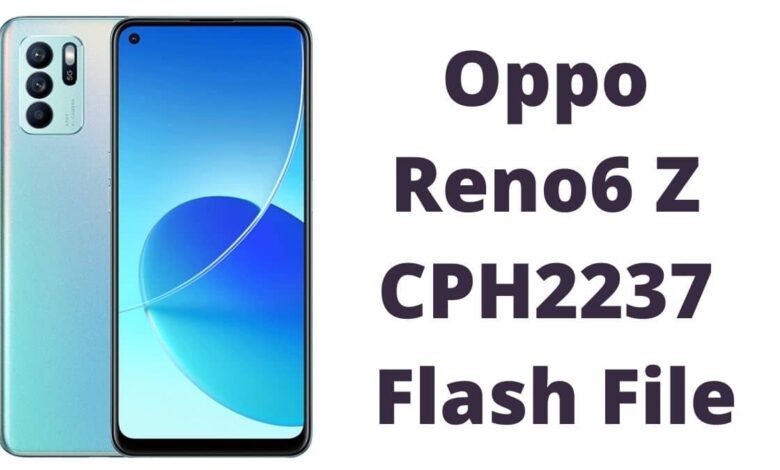 Oppo Reno6 Z CPH2237 Flash File