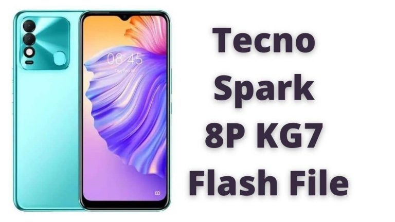 Tecno Spark 8P KG7 Flash File