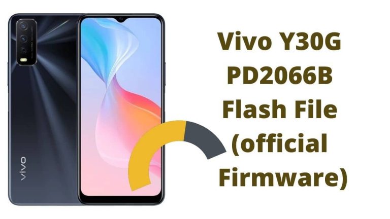 Vivo Y30G PD2066B Flash File