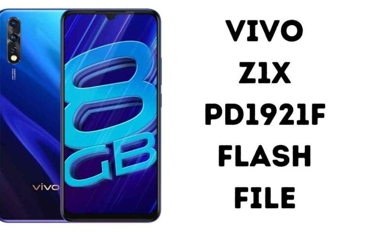 Vivo Z1X PD1921F Flash File