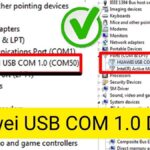 HUAWEI USB COM 1.0 Driver Windows