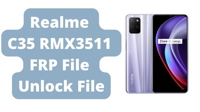 Realme C35 RMX3511 FRP File Unlock File SPD Research Tool