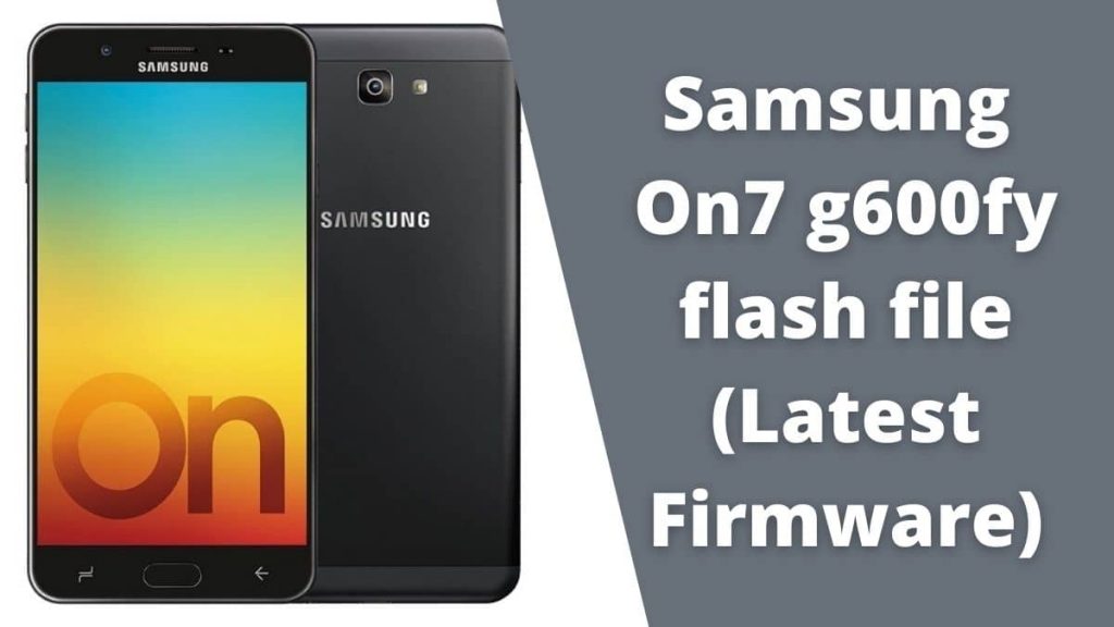 Samsung g600fy flash file