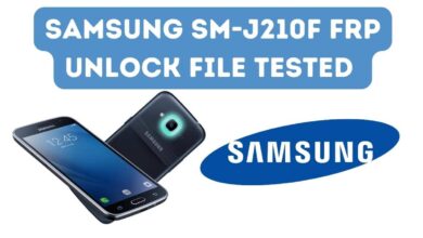 Samsung J210F FRP Unlock File Tested