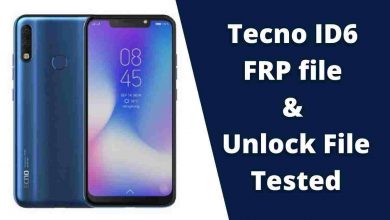 Tecno ID6 FRP file & Unlock File Tested