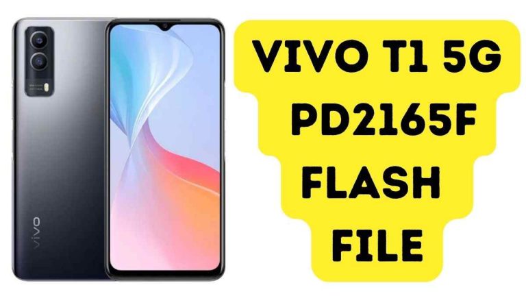 Vivo T1 5G PD2165F Flash File