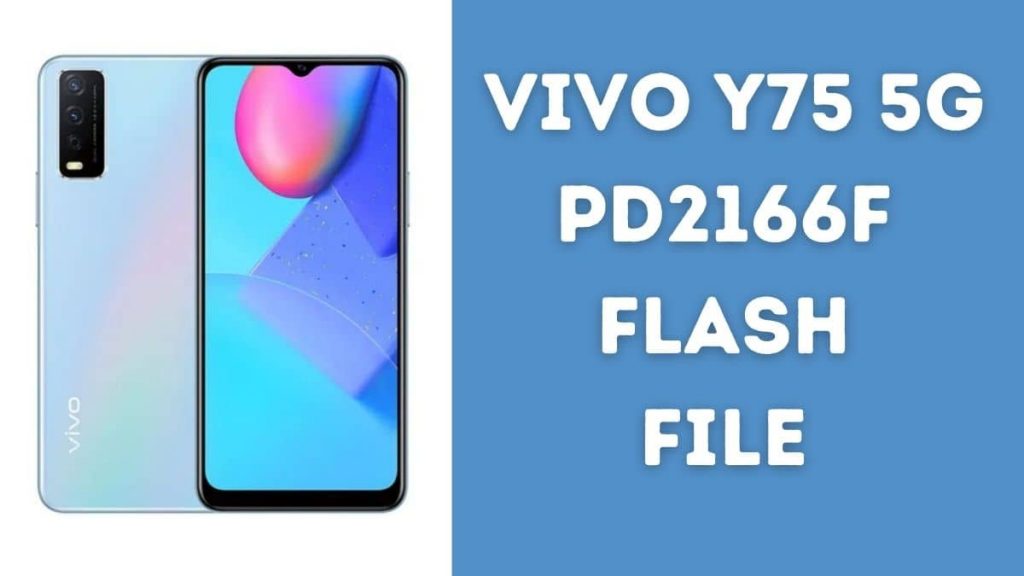 Vivo Y75 5G PD2166F Flash File