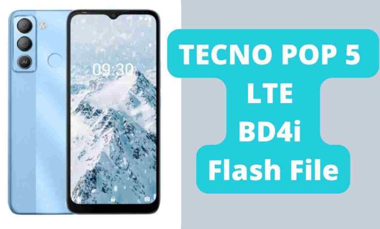 TECNO POP 5 LTE BD4i Flash File