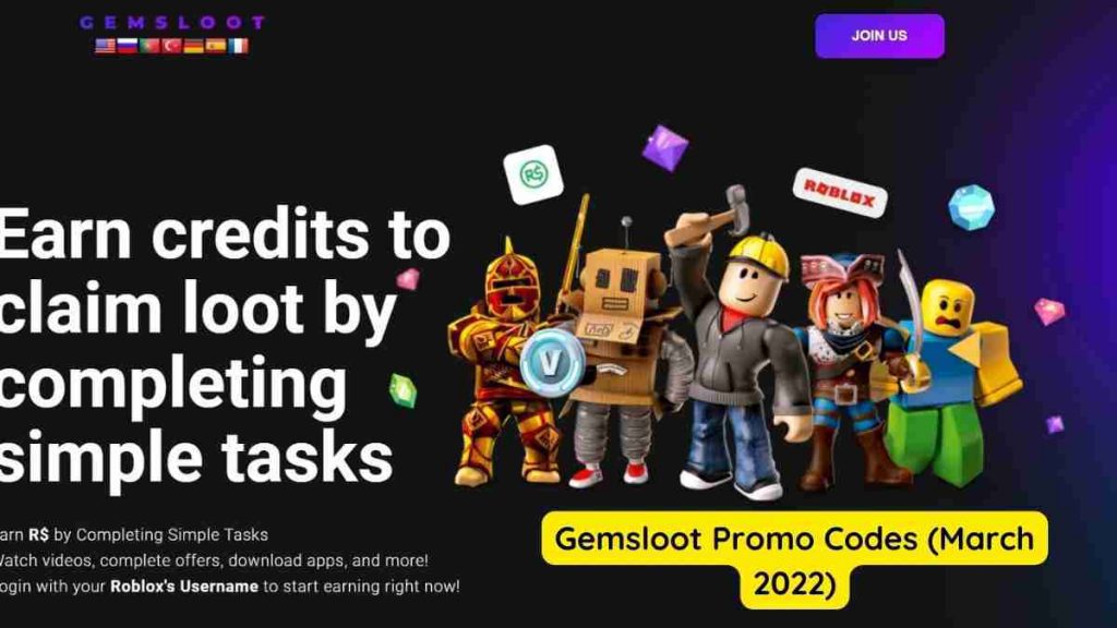 How To Get Free Robux With Gemsloot Promo Codes (March 2022) 
