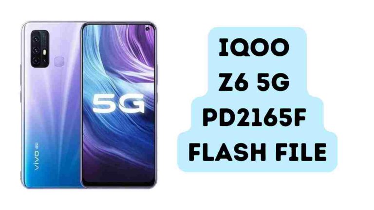 IQOO Z6 5G PD2165F Flash File