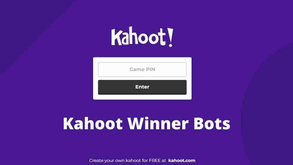Play Top & Best Kahoot Winner Bots In 2022