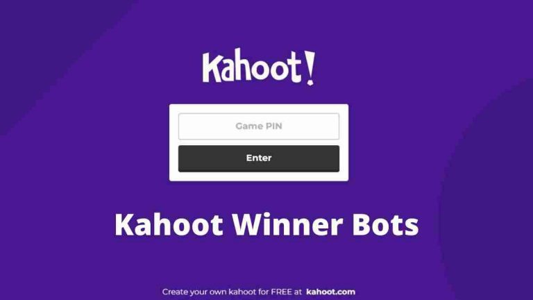 Play Top Best Kahoot Winner Bots November 2022