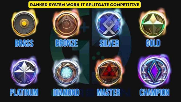 How does Ranked System Work it Splitgate Competitive Rankings