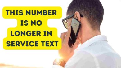 This number is no longer in service text Bad SIM