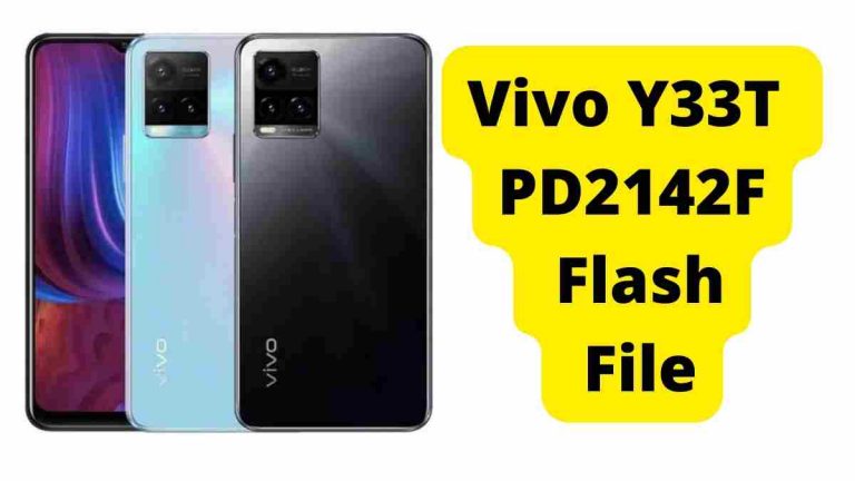 Vivo Y33T PD2142F Flash File