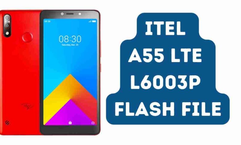 Itel A55 LTE L6003P Flash File