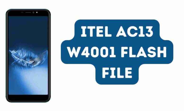 Itel AC13 W4001 Flash File
