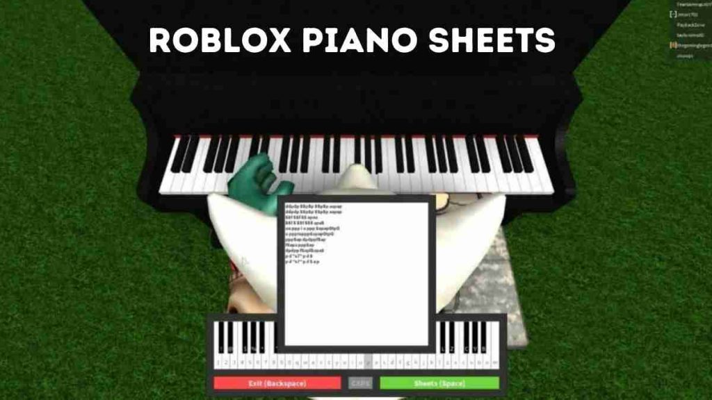 Where Can I Get Roblox Piano Sheets? New Sheet