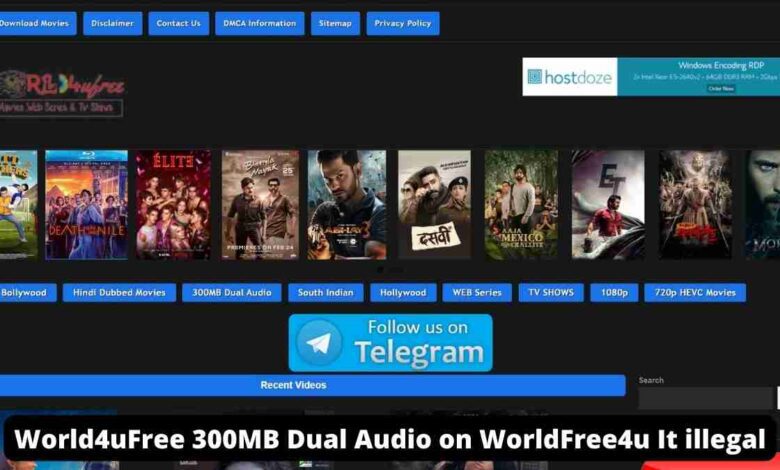 World4uFree 300MB Dual Audio on WorldFree4u It illegal Site