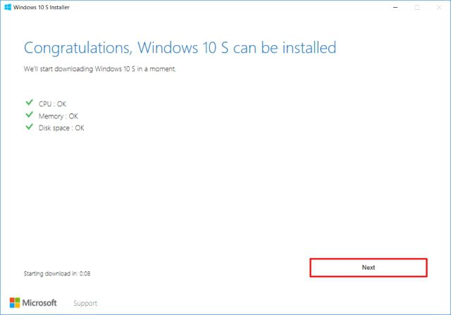 Windows 10 s download:
