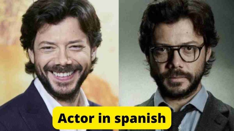 Actor in spanish