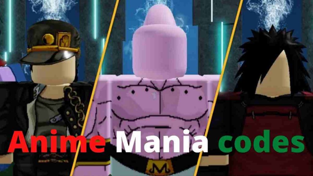 Anime Mania codes