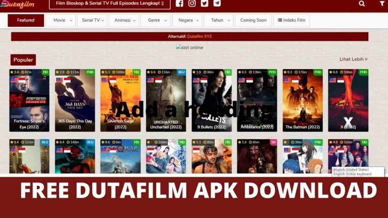Free Dutafilm Apk Download For Android