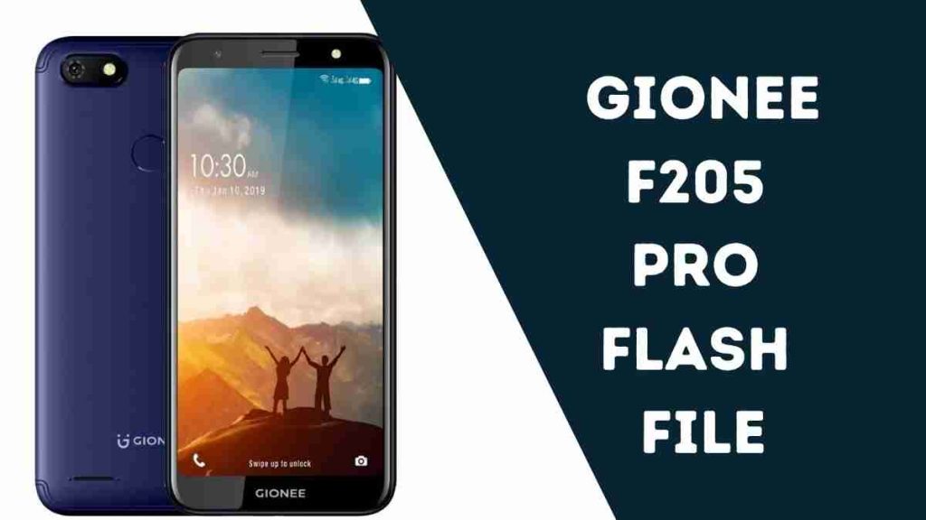 Gionee F205 Pro Flash File Tested (Stock ROM) 
