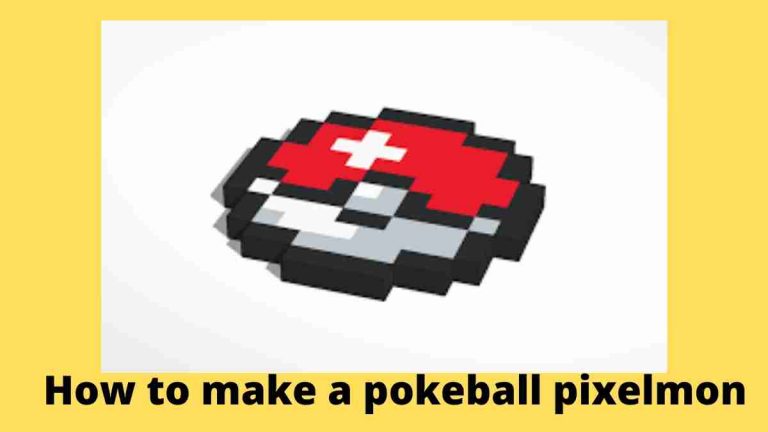 How to make a pokeball pixelmon