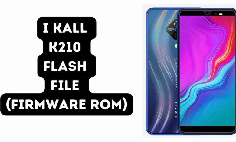 I KALL K210 Flash File (Firmware ROM)