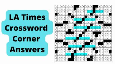 LA Times Crossword Corner Answers December, 2024 4 LA Times Crossword Corner Answers May,2022 Los Angeles Times Clues Solutions