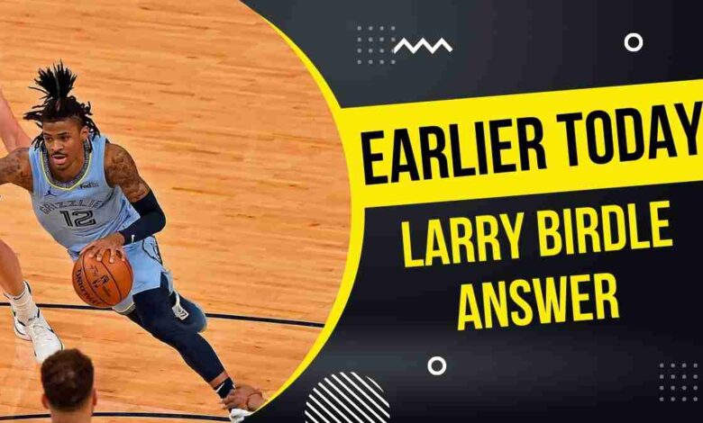 Earlier today, Larry Birdle gave an answer (May 2022) Answers to the Game of Guessing