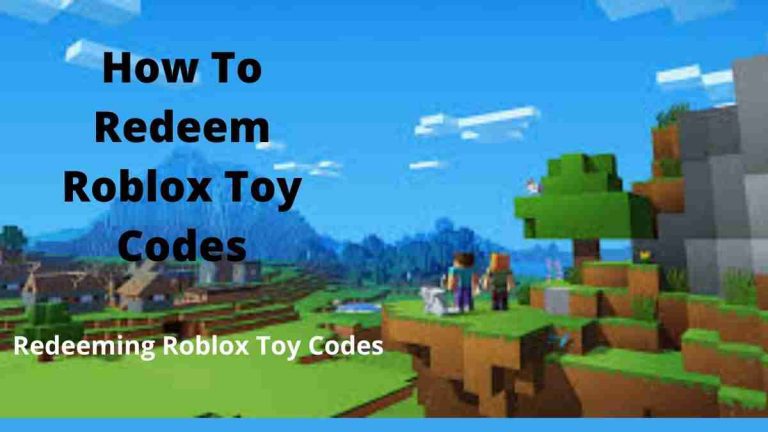 Redeeming Roblox Toy Codes