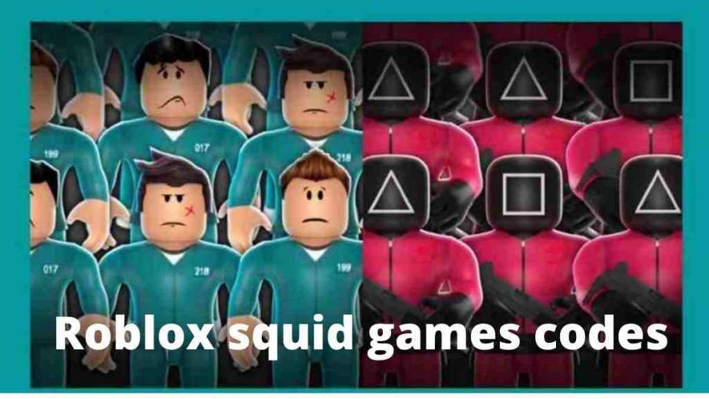 Roblox squid games codes