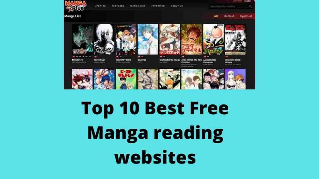 Manga reading websites