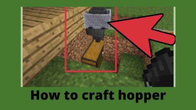 how to craft hopper