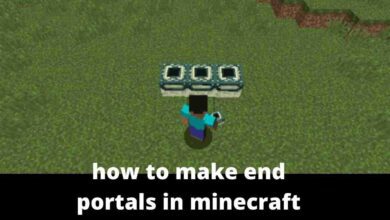 How to make end portals in Minecraft 3 how to make end portals in minecraft