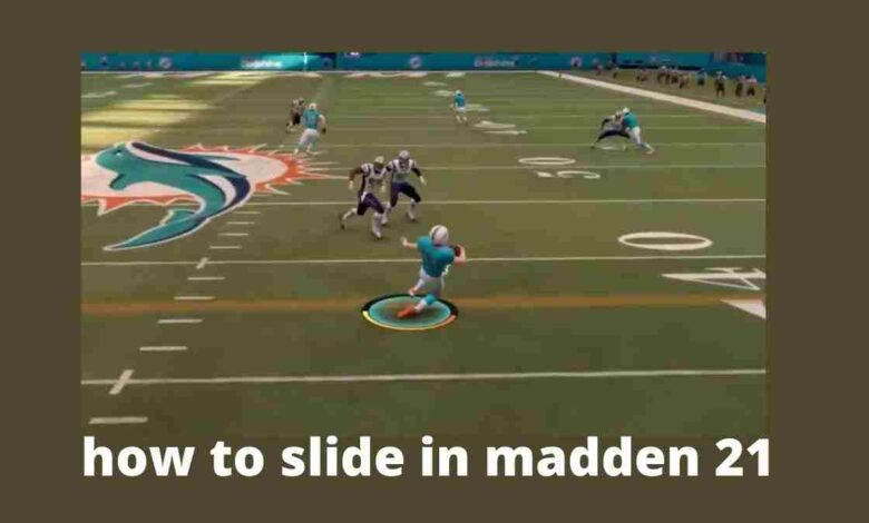 how to slide in madden 21