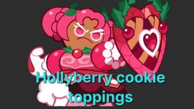 Hollyberry Cookie Toppings 2025: Cookie Run Kingdom 2 Hollyberry cookie toppings