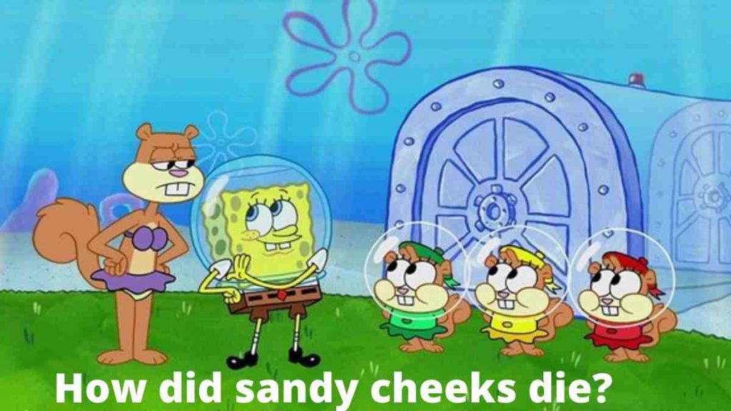 How did sandy cheeks die